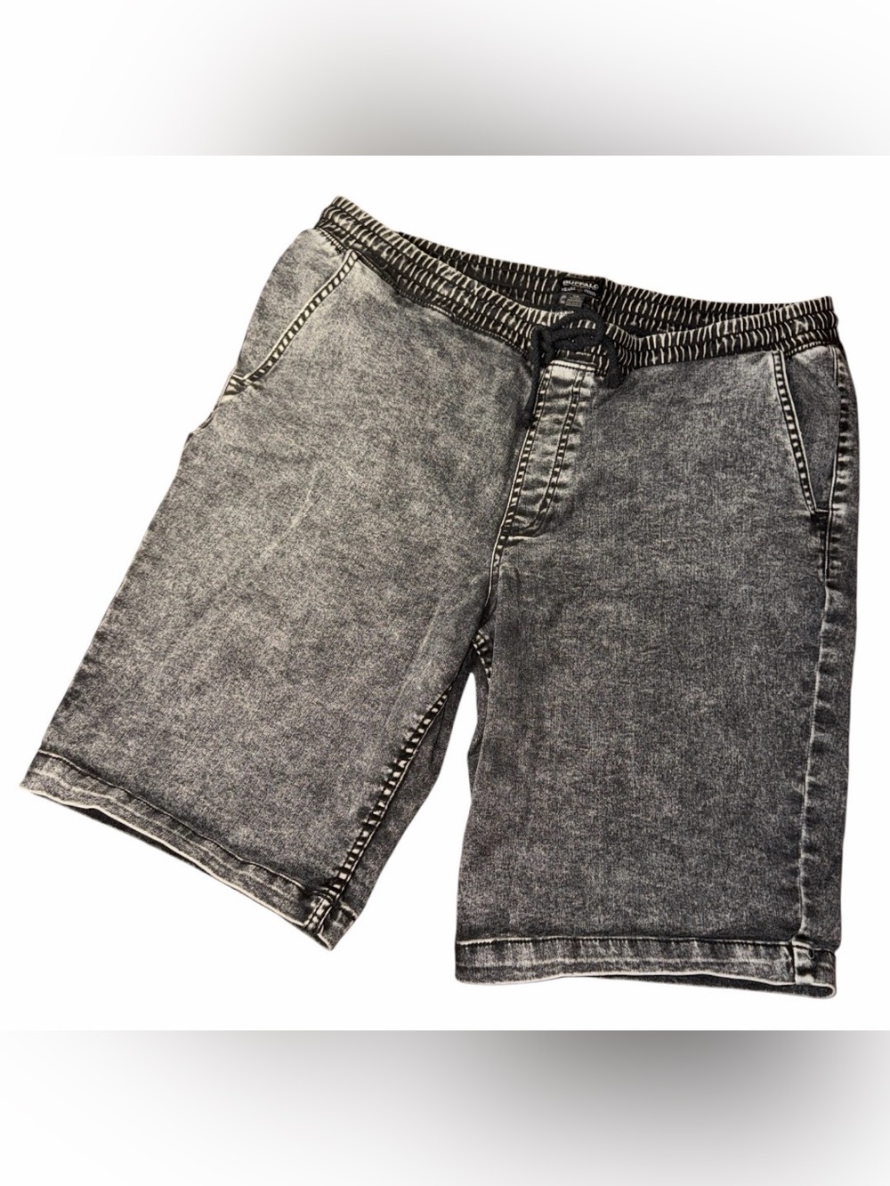 🔥 Buffalo David Bitton Men's Cotton Blend Shorts Sz 36 🔥